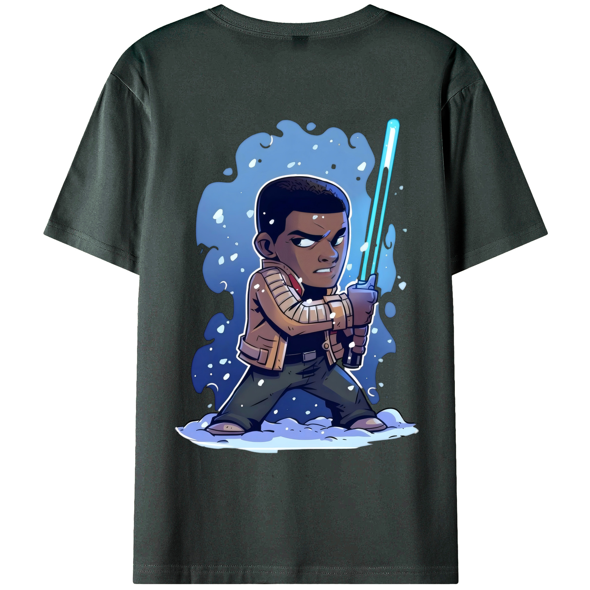 （画像用） スター・ウォーズ Star Wars 綿100％ メンズ半袖Tシャツ（バックプリント） 通気性
